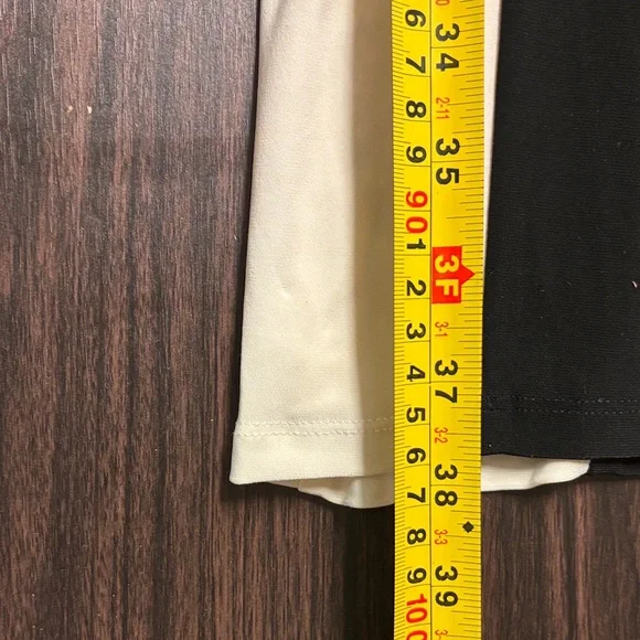 Ralph Lauren Black & Cream Colorblock Dress – Elegant Chic Minimalist Look - Picture 9 of 9